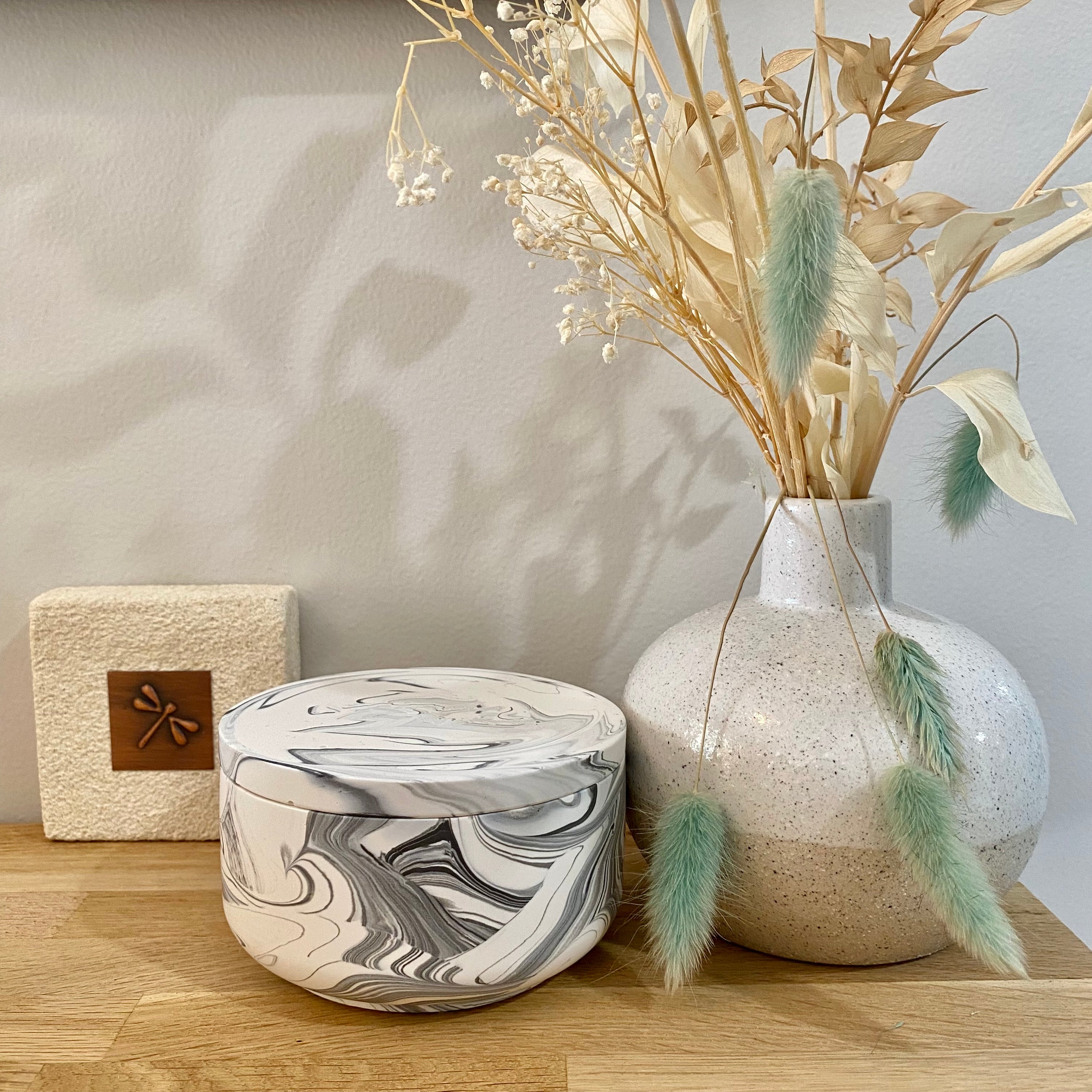 Jessa Eco Black Bowl Candle