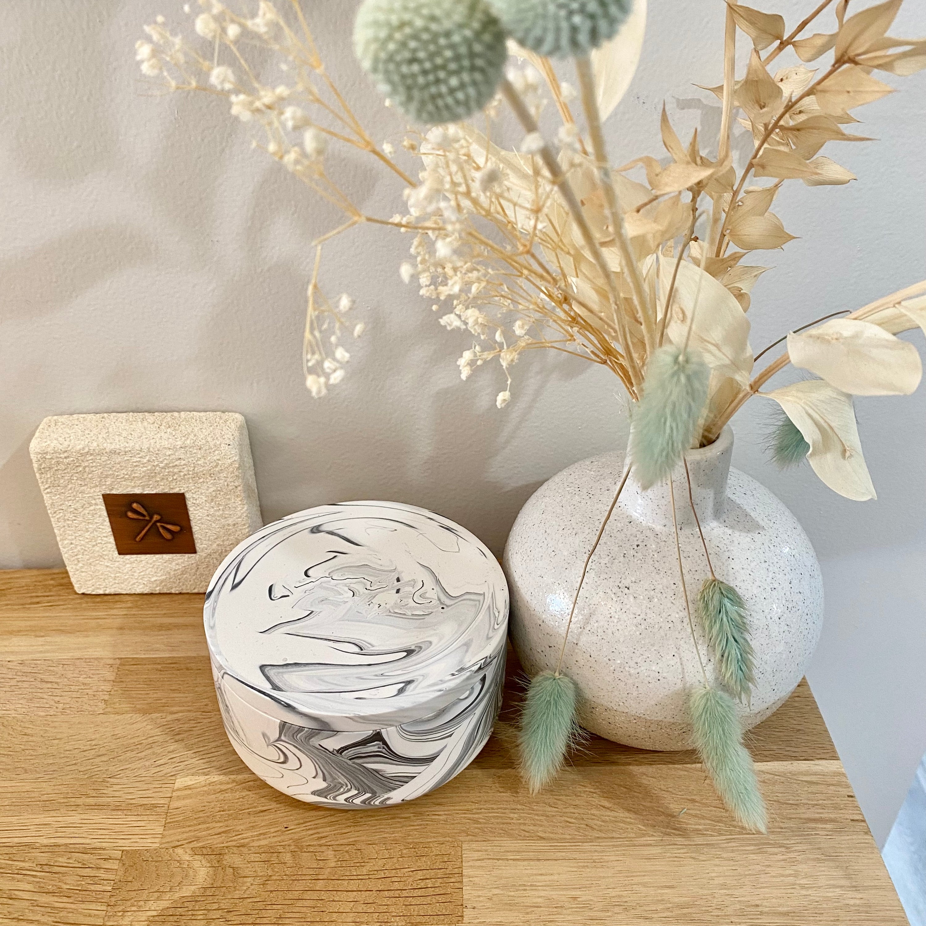 Jessa Eco Black Bowl Candle