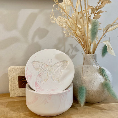 Jessa Eco Pink Bowl Candle