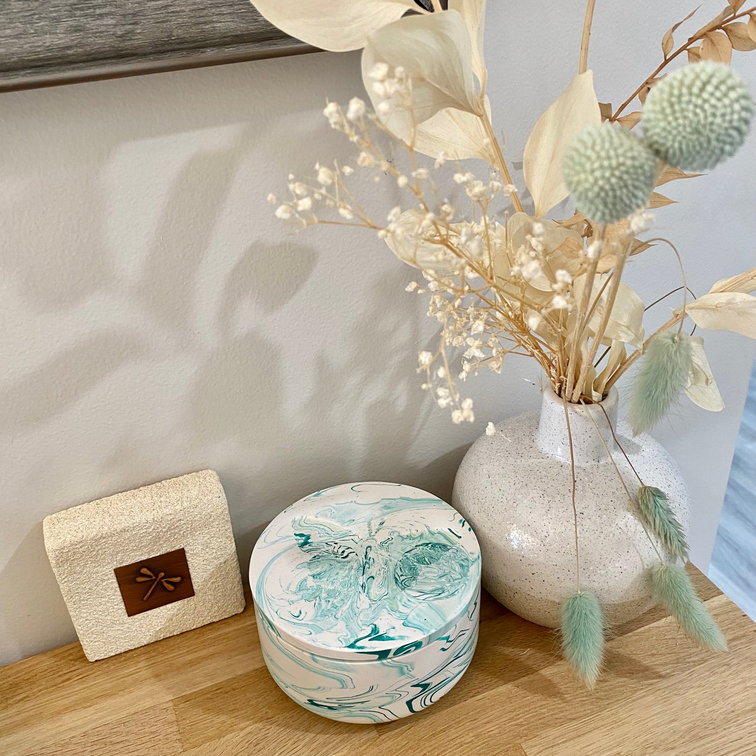 Jessa Eco Green Bowl Candle