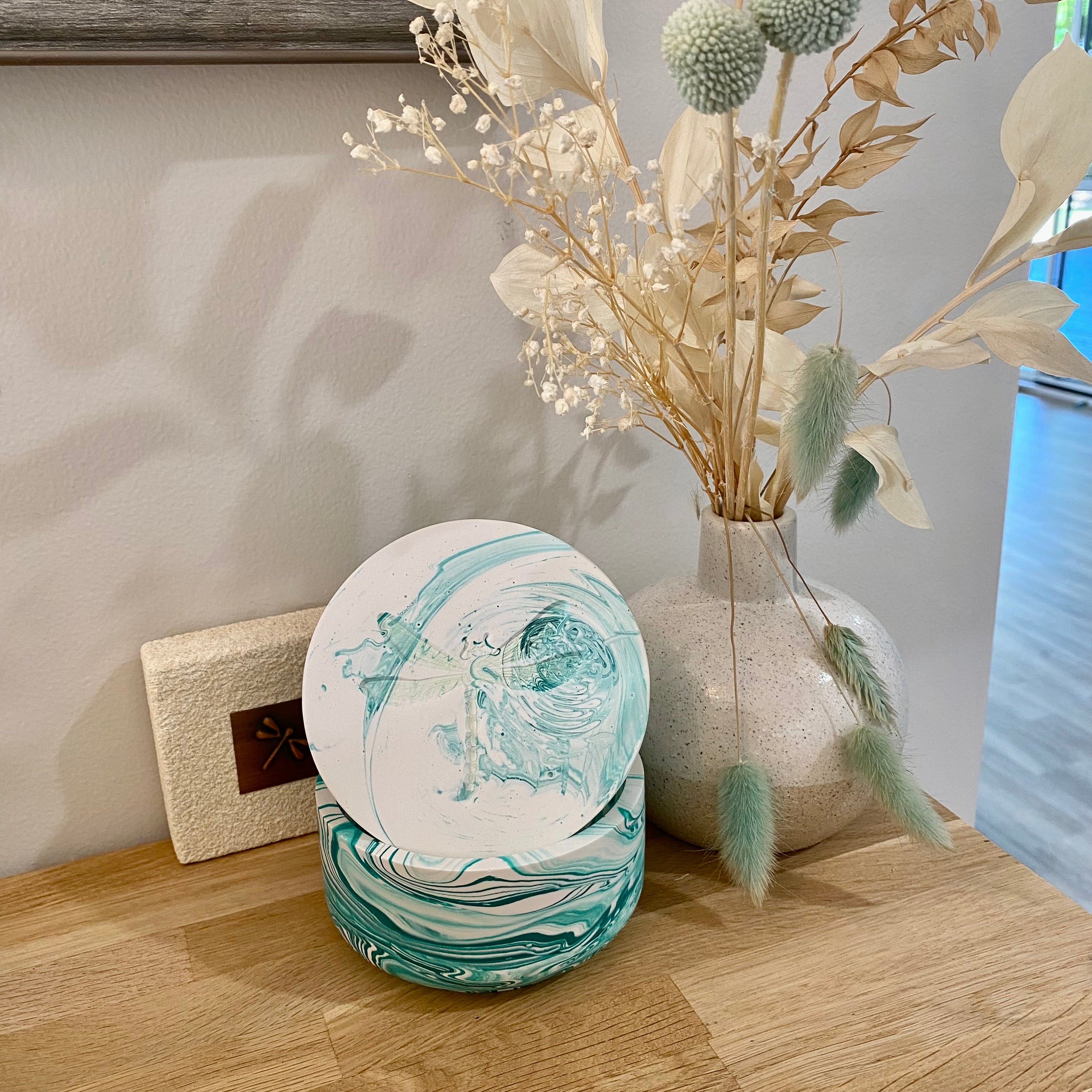 Jessa Eco Green Bowl Candle