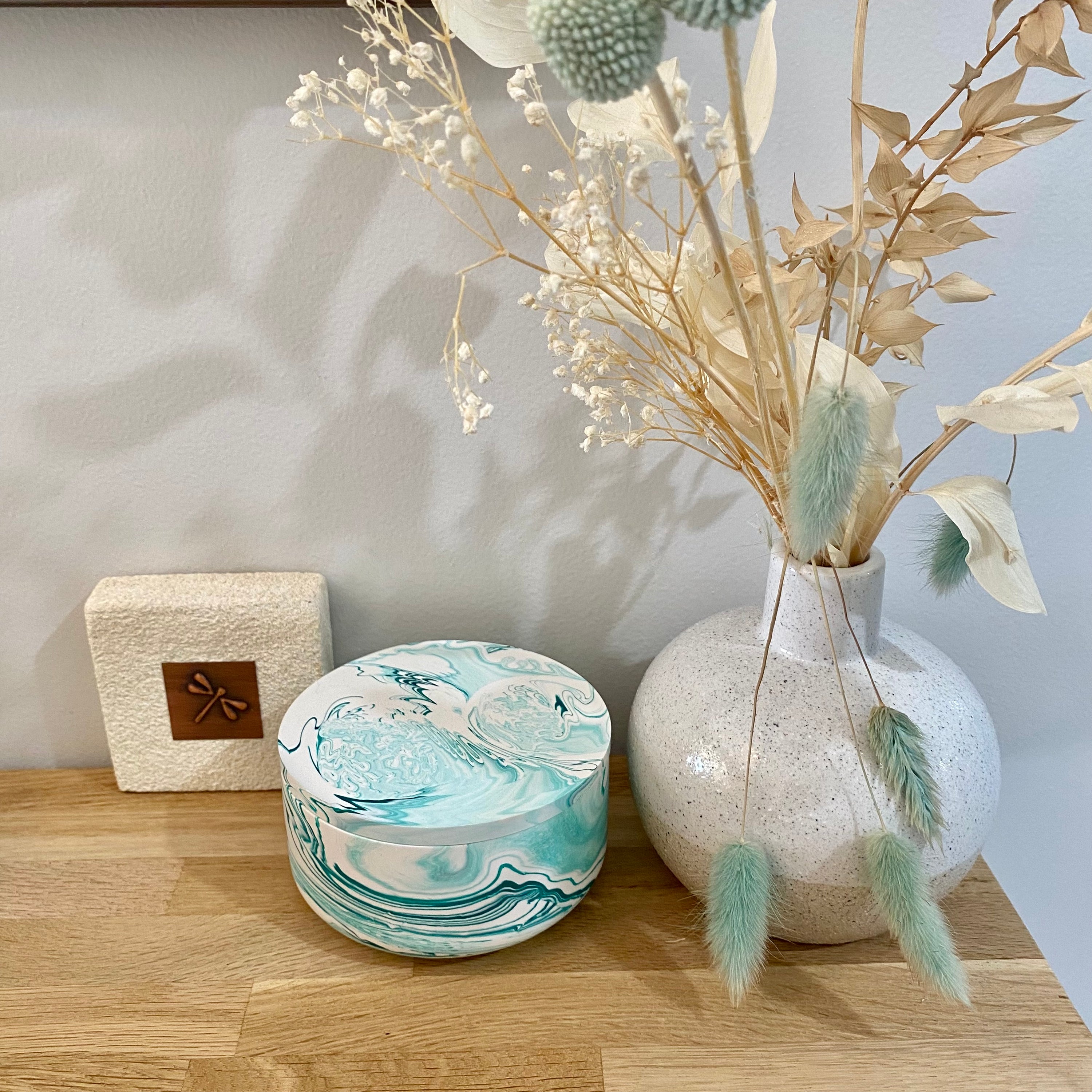 Jessa Eco Green Bowl Candle