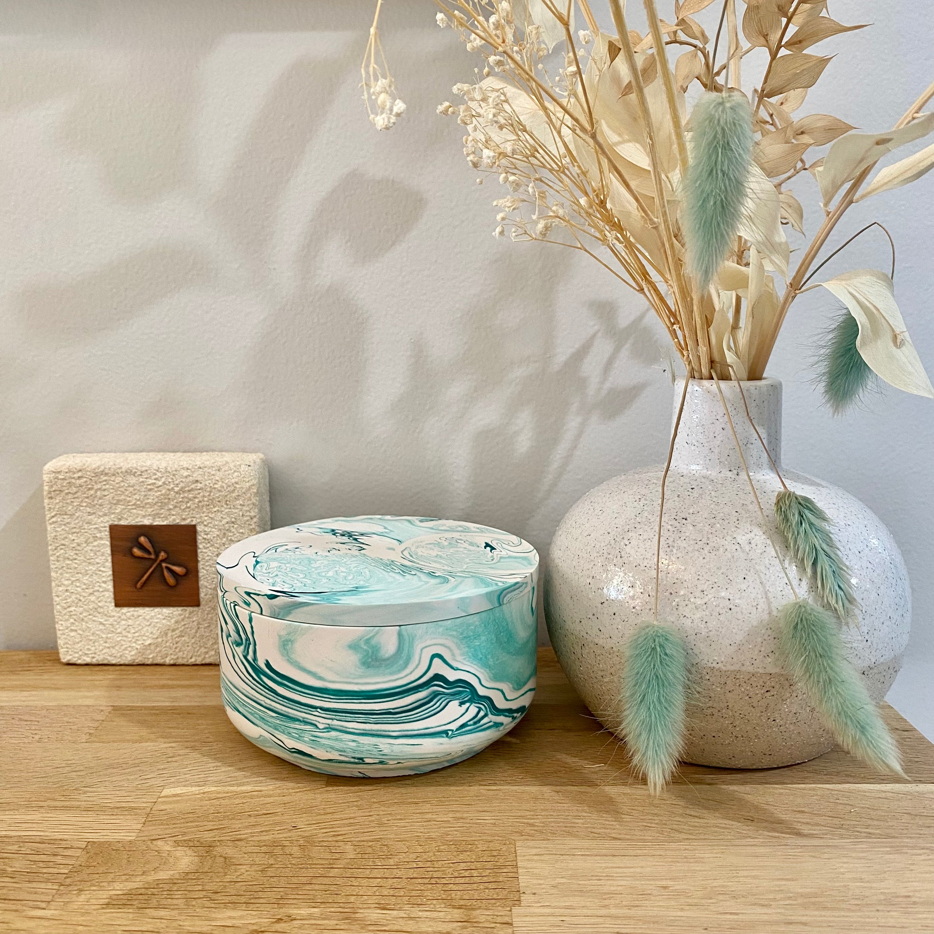 Jessa Eco Green Bowl Candle