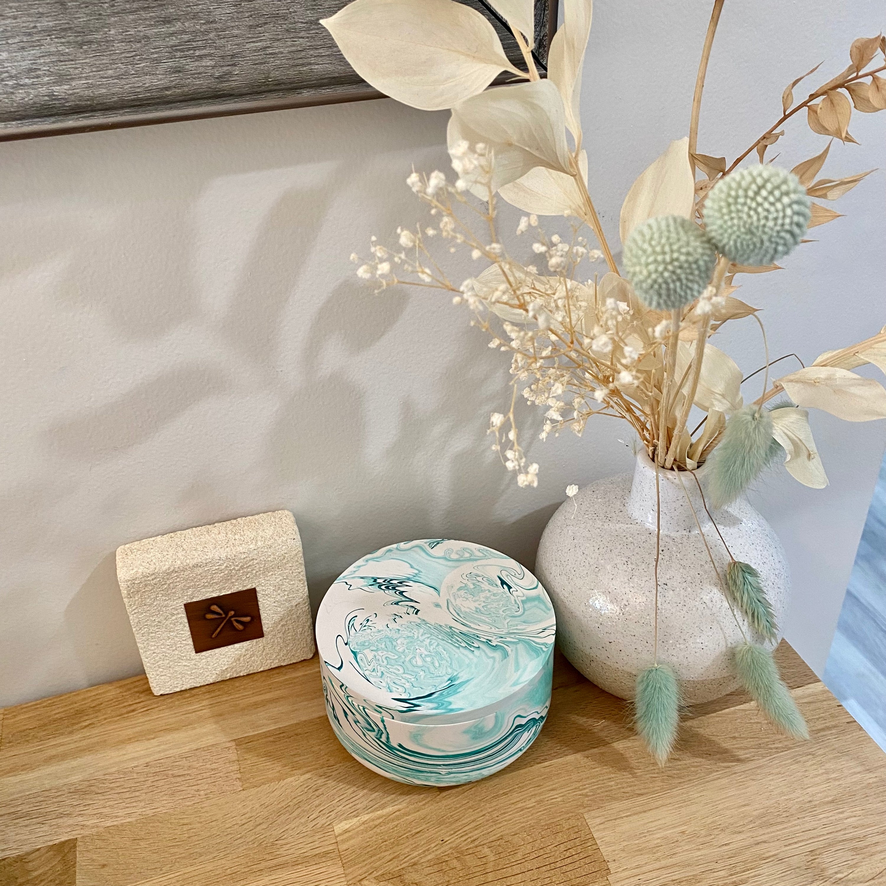 Jessa Eco Green Bowl Candle