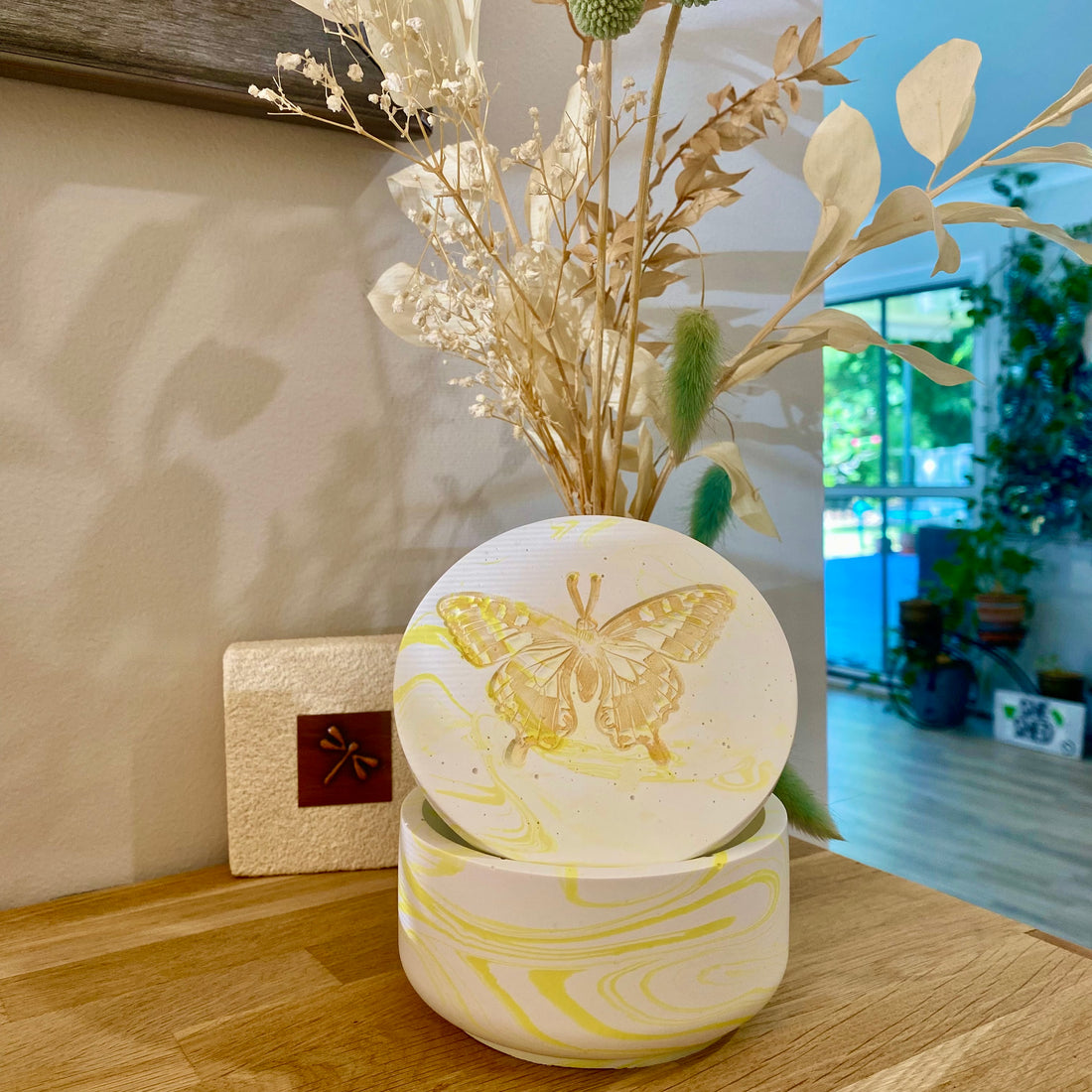 Jessa Eco Yellow Bowl Candle