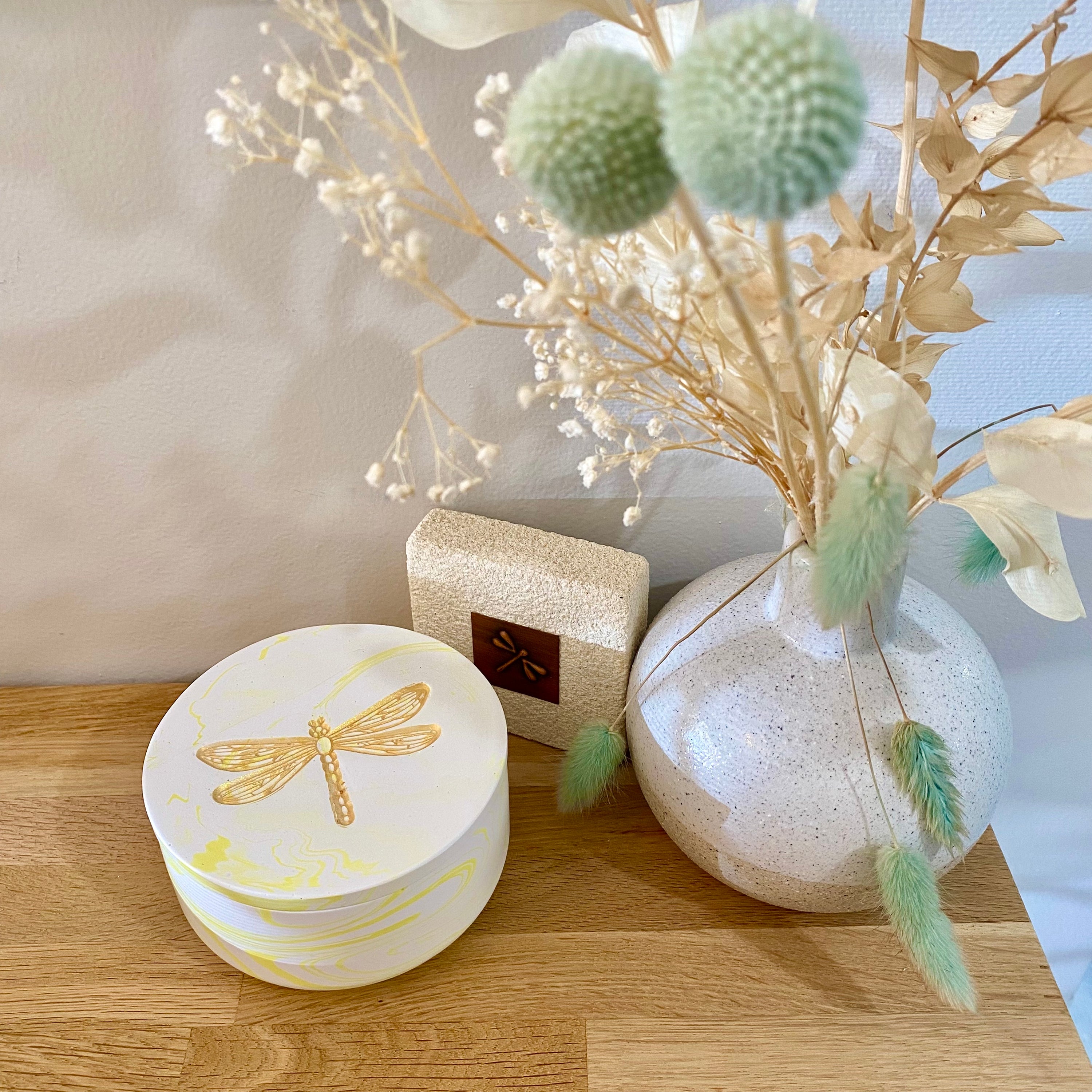 Jessa Eco Yellow Bowl Candle
