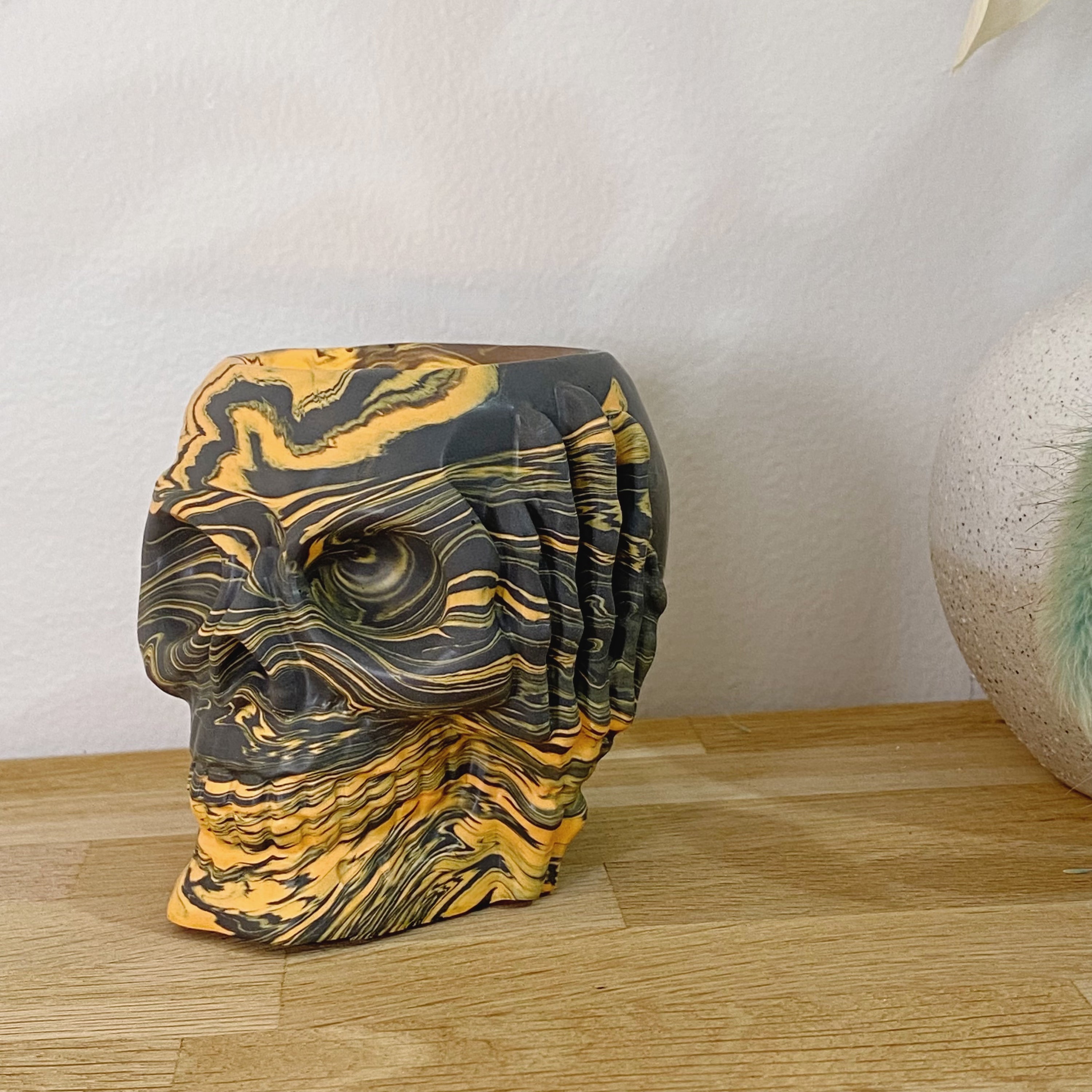 Jessa Eco Skull See No Evil Tealight Holder