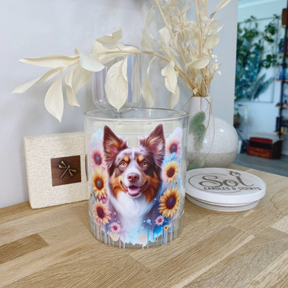 Koolie Smiling Sunflower Xlarge Candle