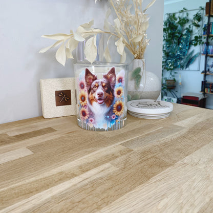 Koolie Smiling Sunflower Xlarge Candle