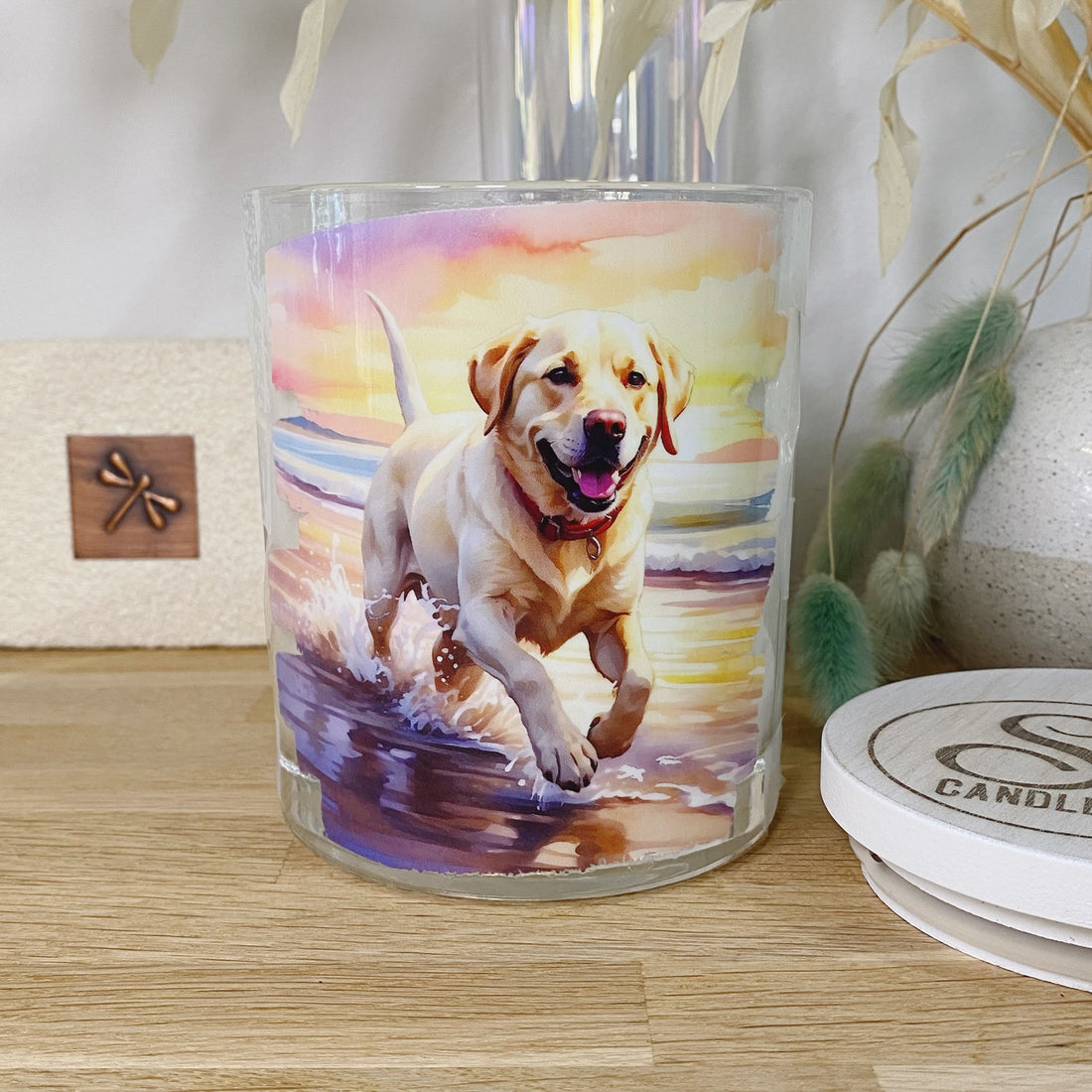 Labrador Dog Xlarge Candle_Sol candles &amp; Scents