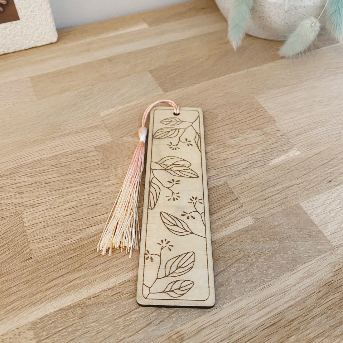 Bookmark - Leaf & Floral