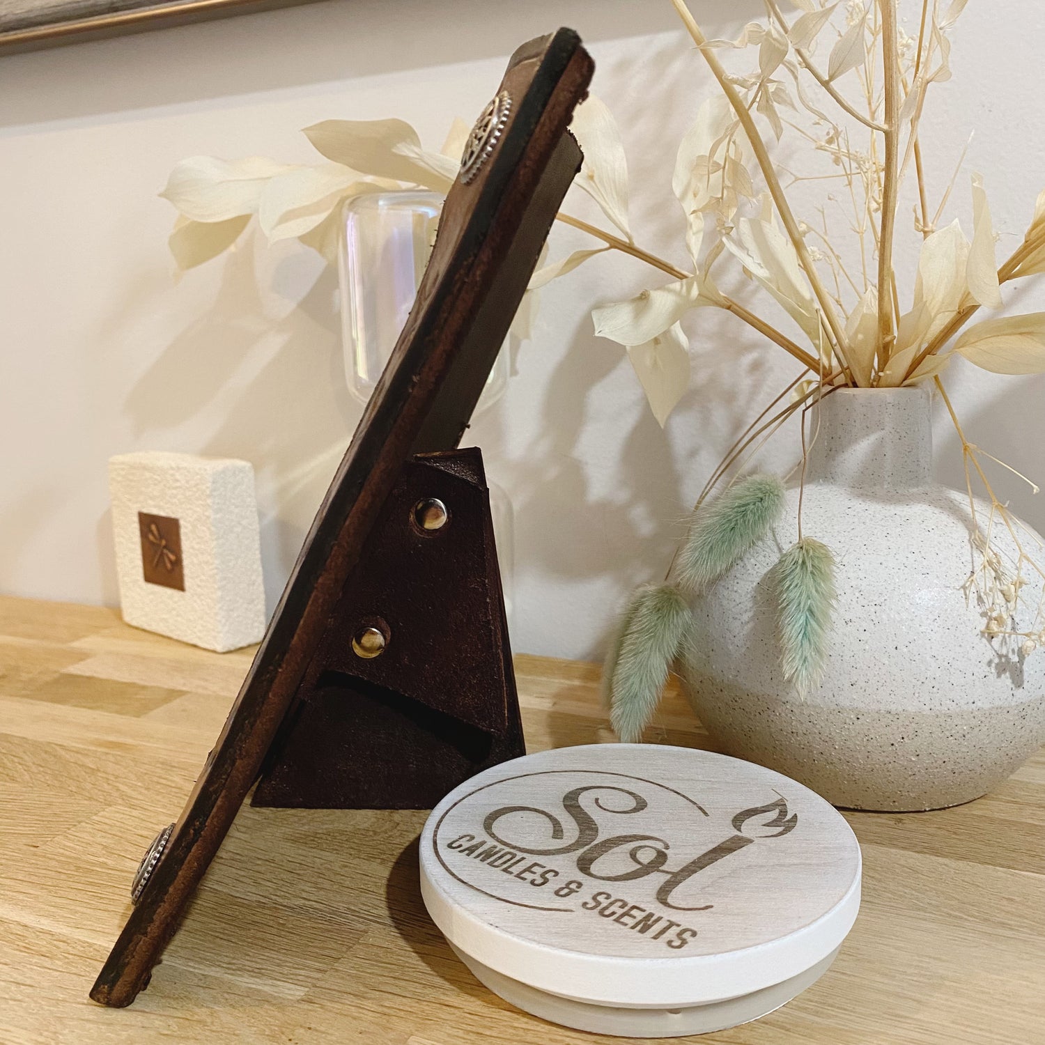 Leather Handcrafted Photo Frame