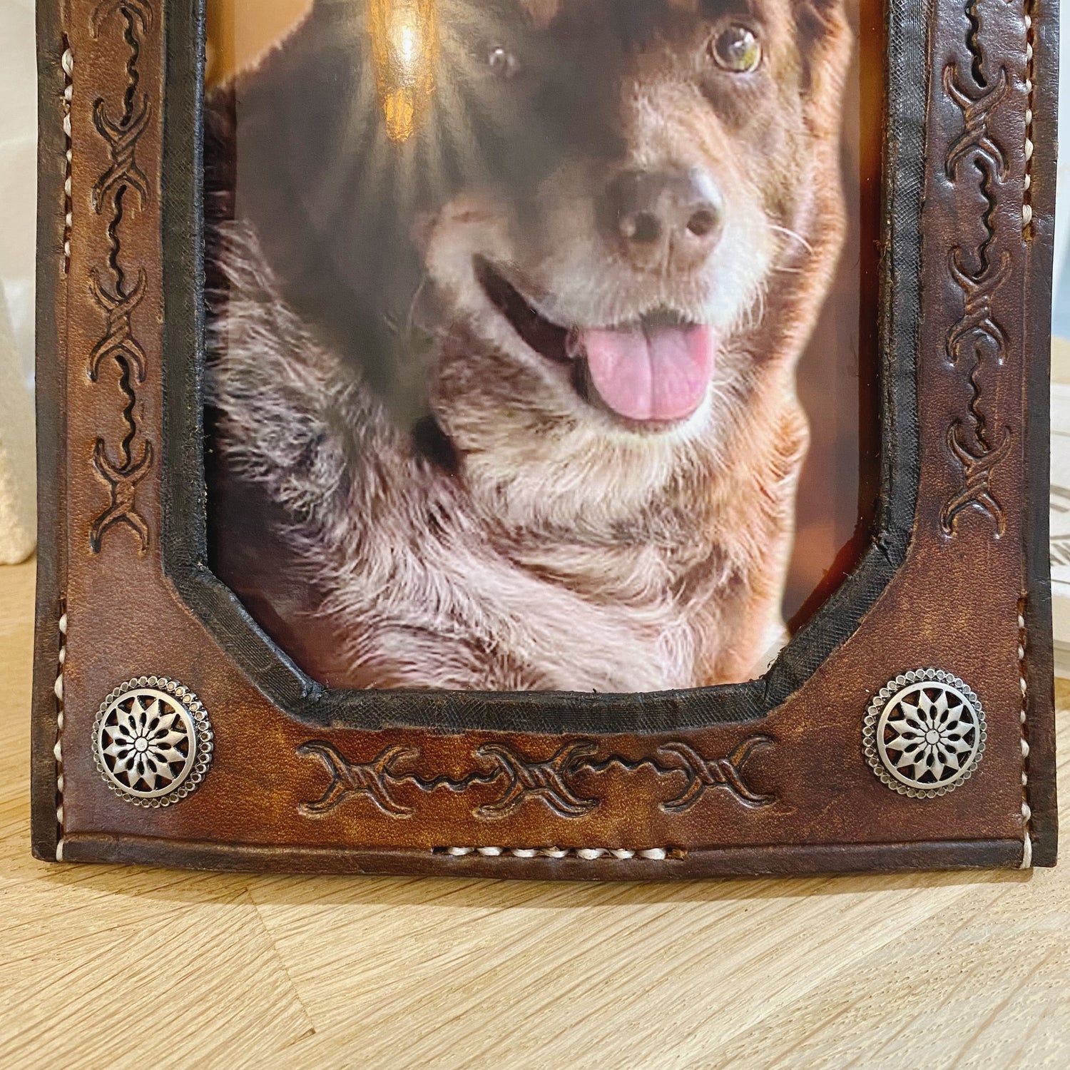 Leather Handcrafted Photo Frame