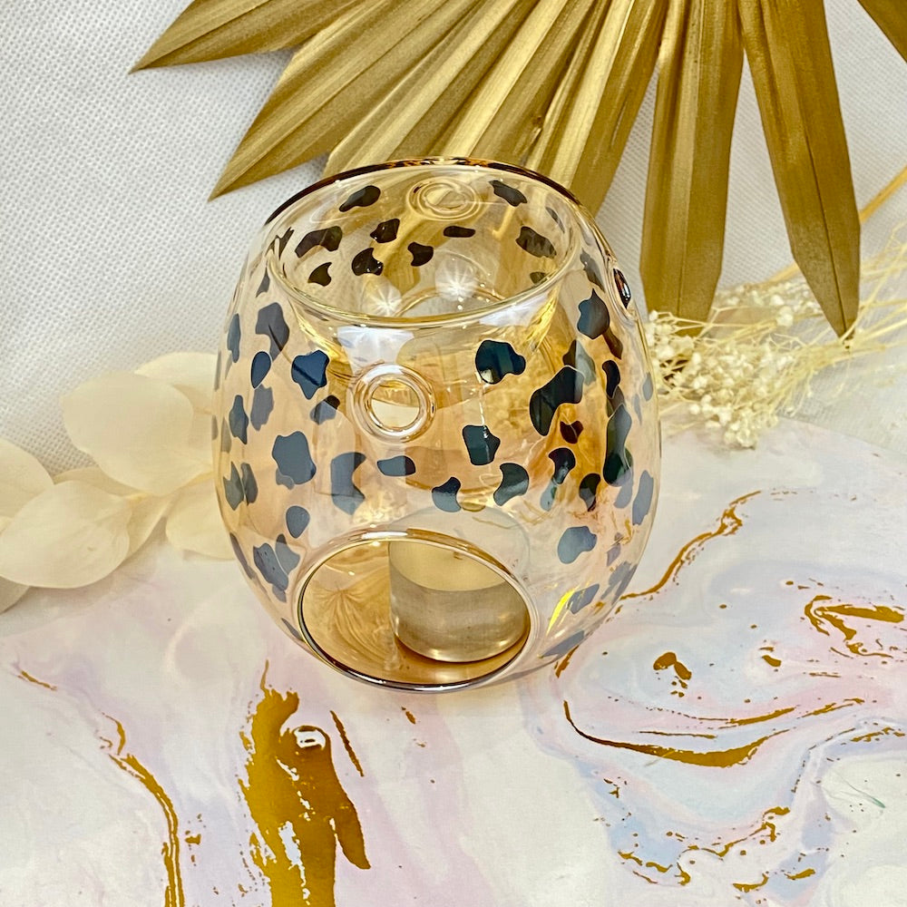 Leopard Wax Melt Burner