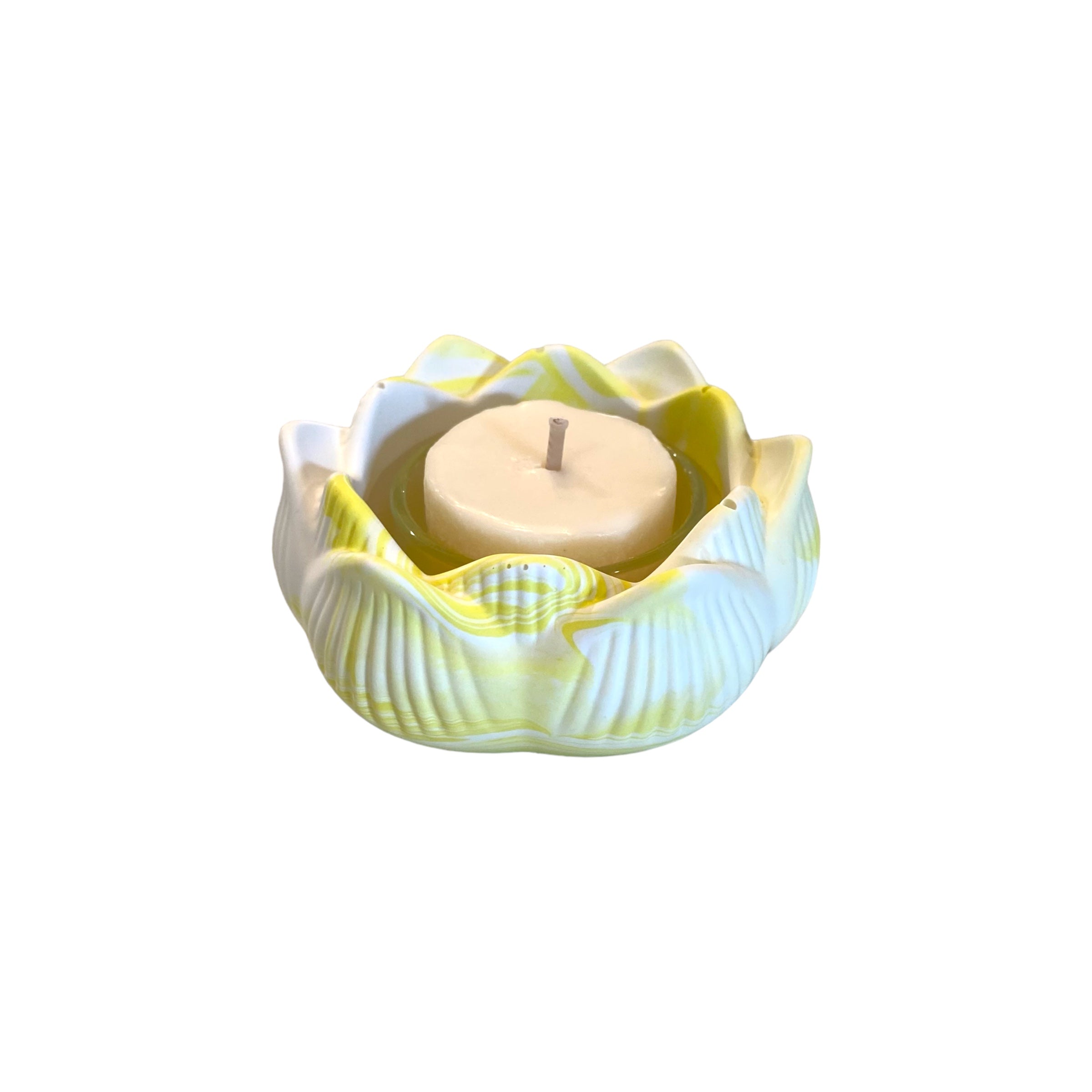 Jessa Eco Lotus Flower Tealight Holder