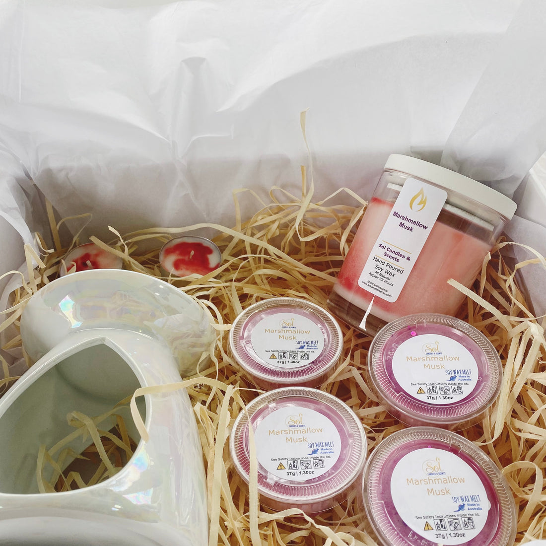 Marshmallow Musk Burner Gift Box
