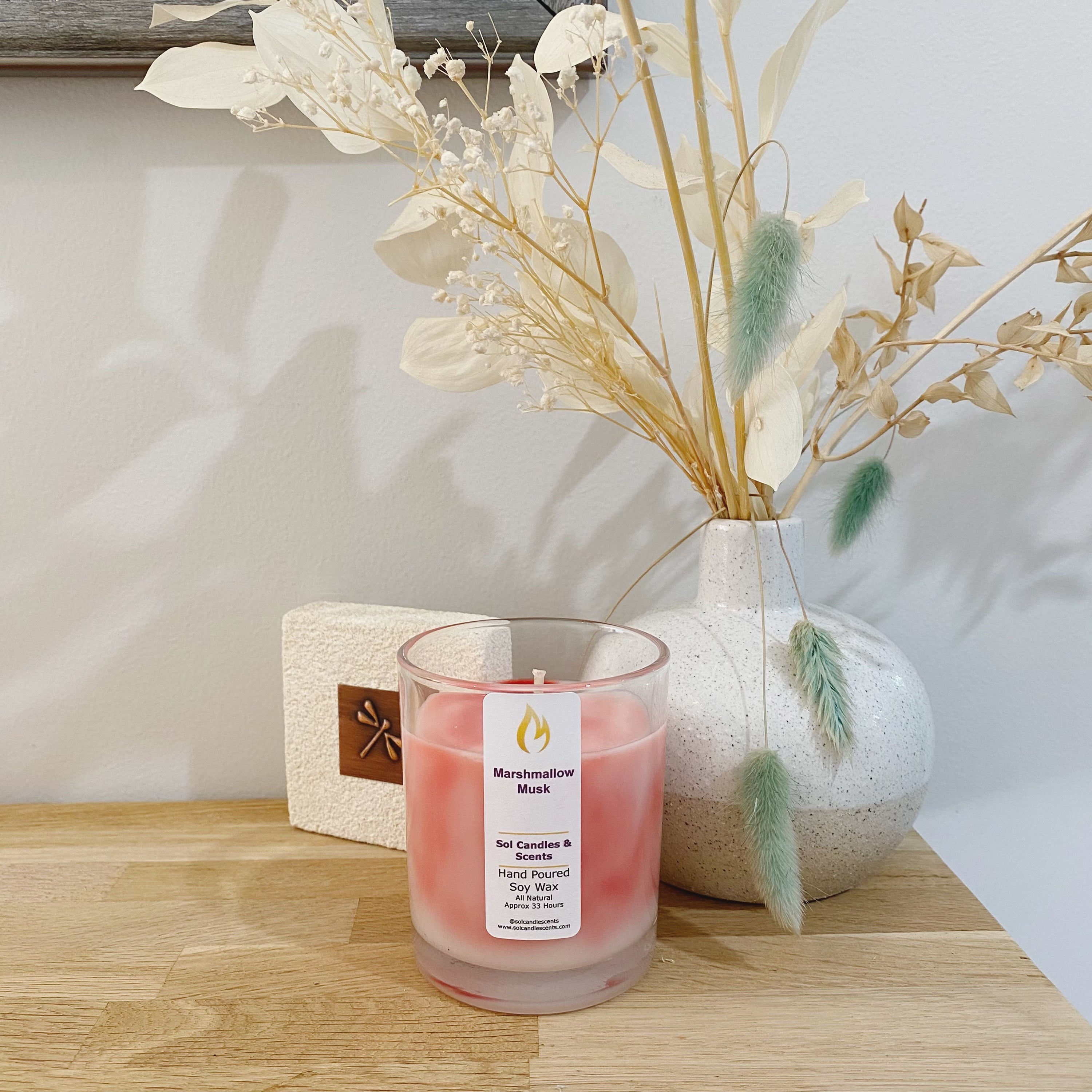 Marshmallow Musk Candle