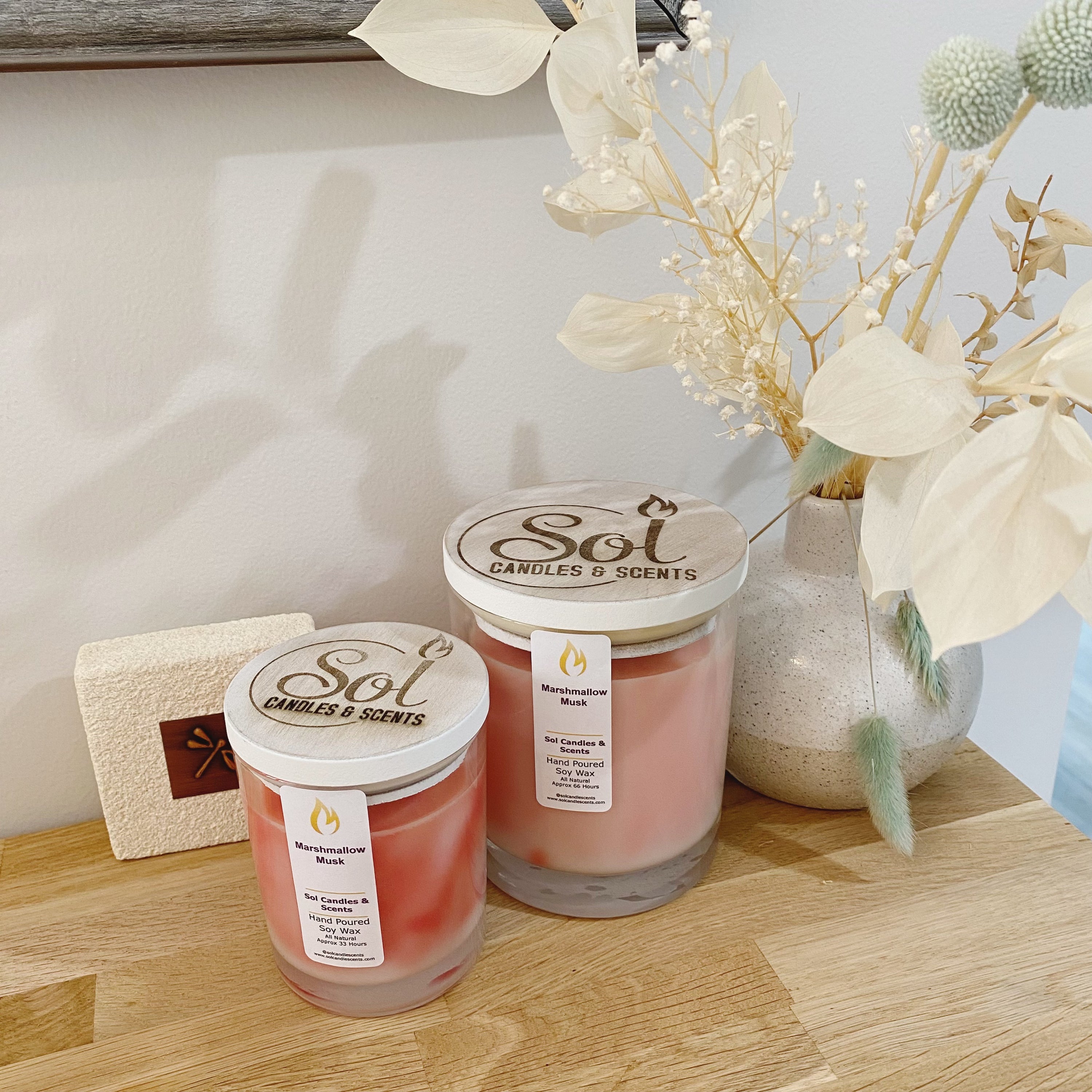 Marshmallow Musk Candle