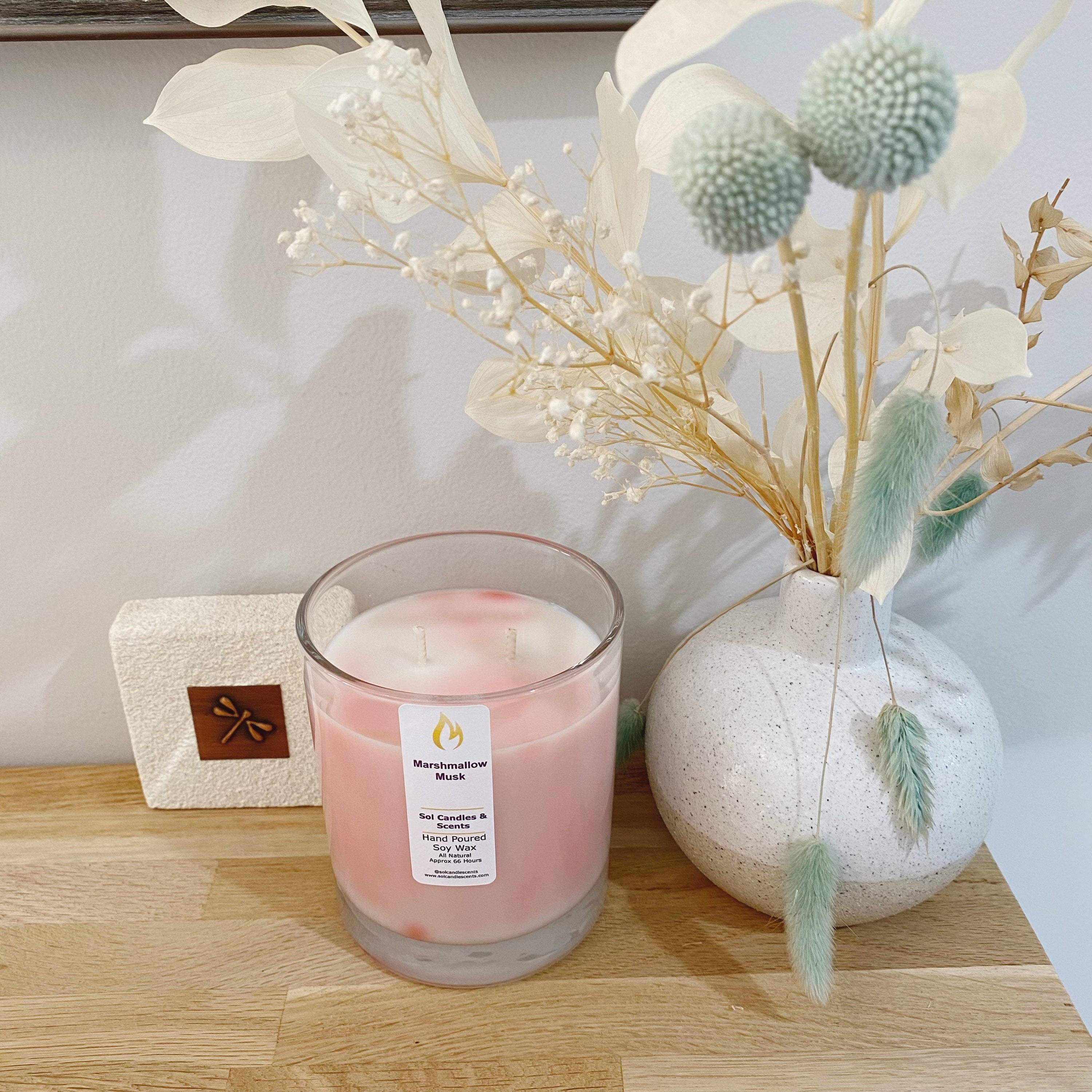 Marshmallow Musk Candle
