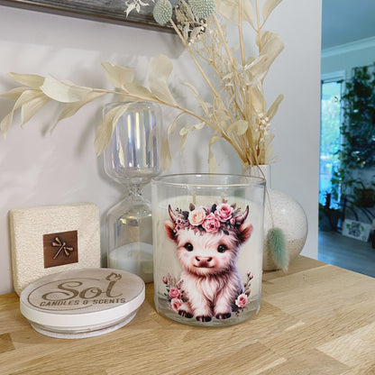 Mini Cow Xlarge Candle