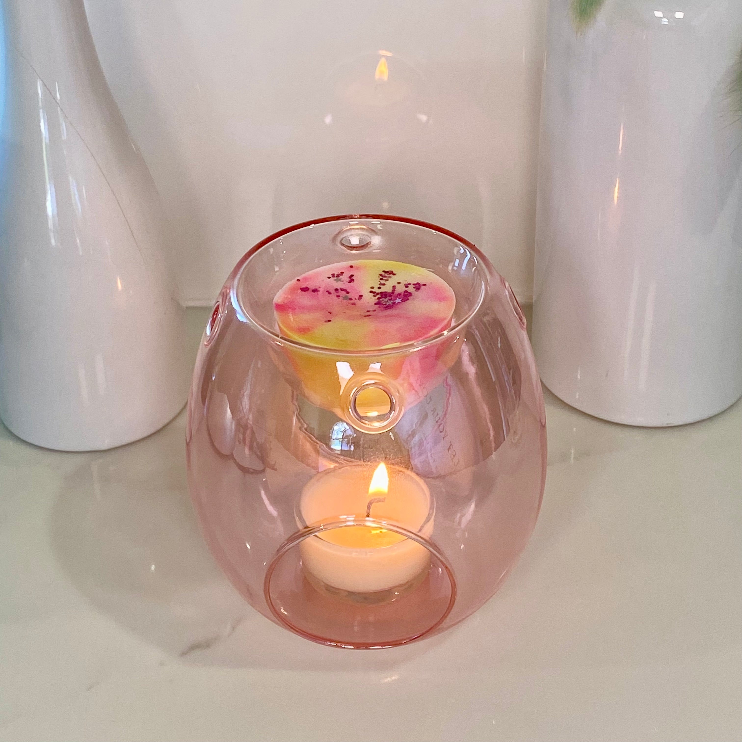 Pink Wax Melt Burner