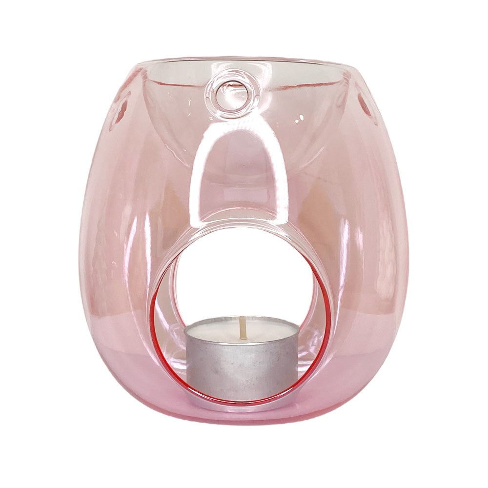 Pink Wax Melt Burner_ Sol Candles &amp; Scents