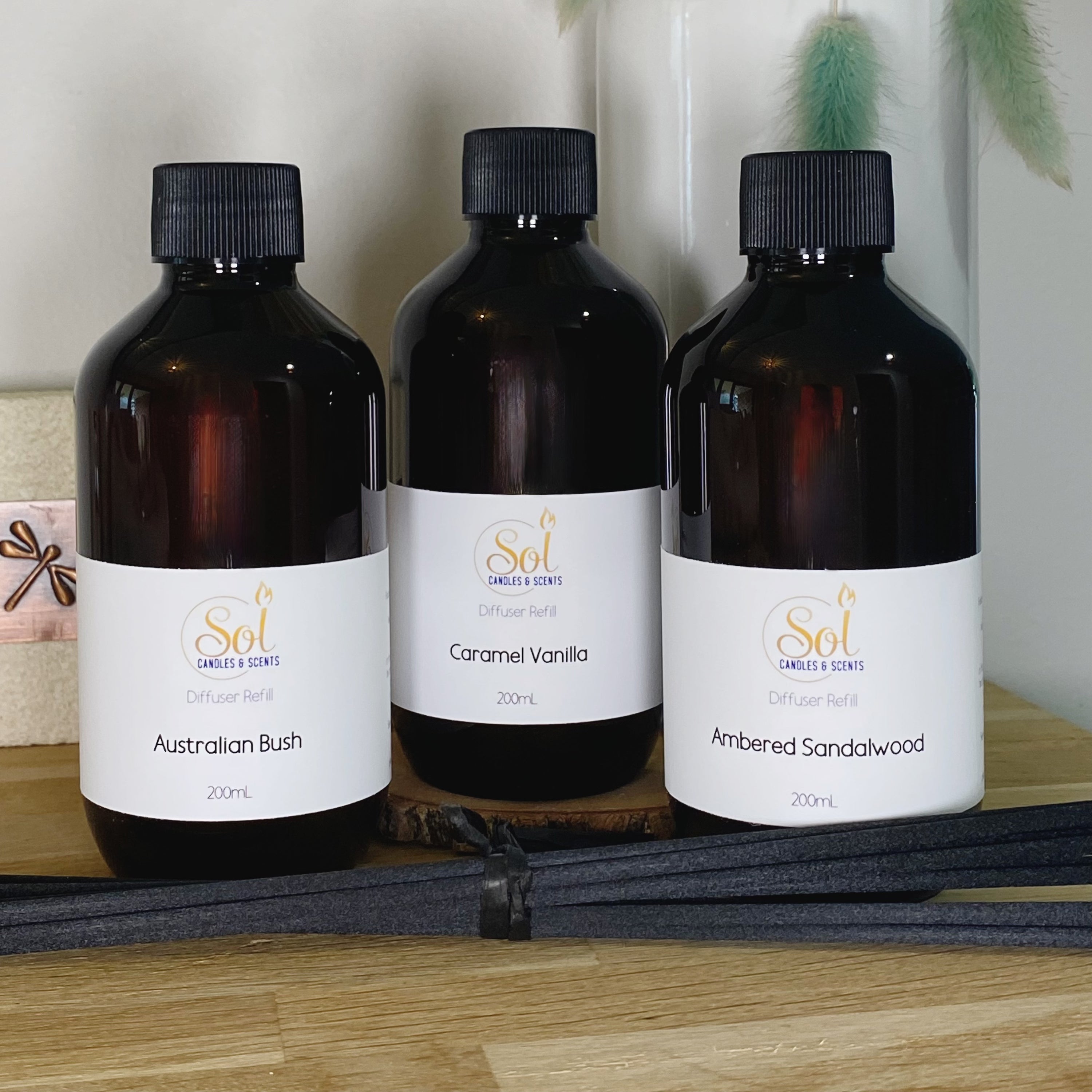 Reed Diffuser Refill_Sol Candles &amp; Scents