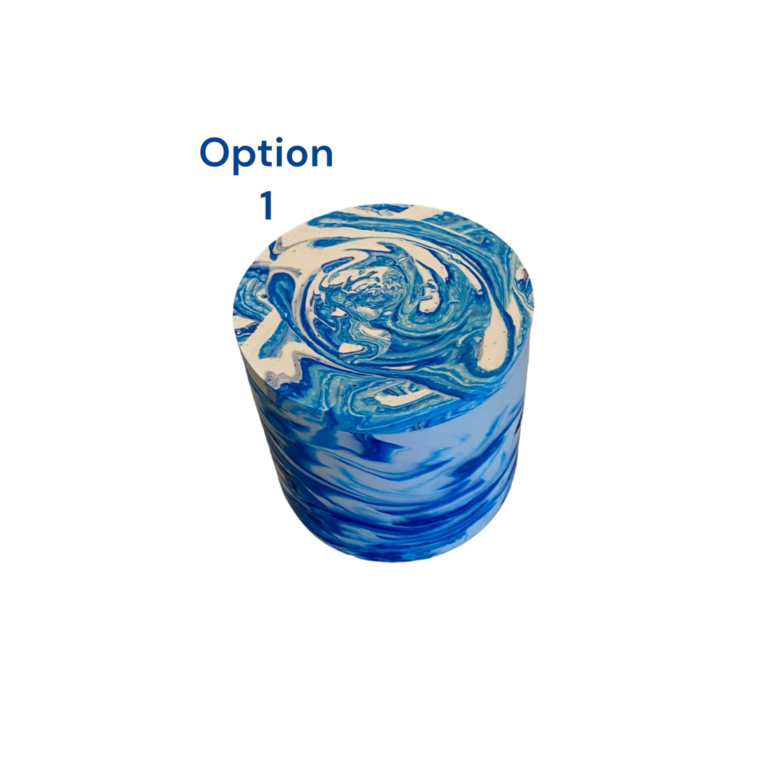 Royal Blue Jessa Eco Medium Candle