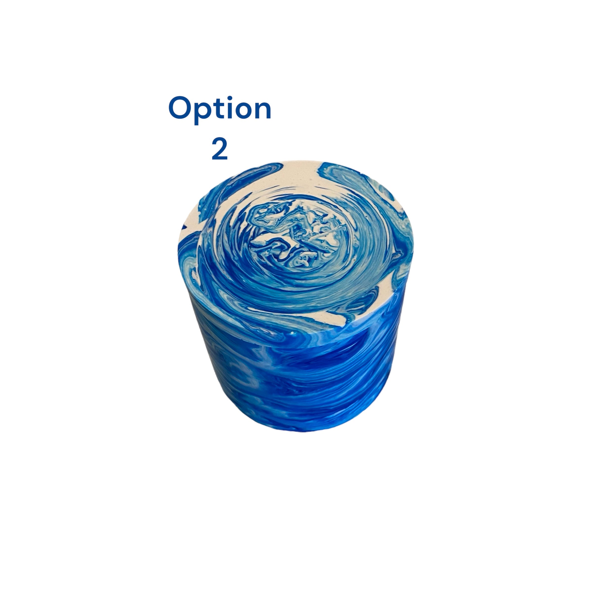 Royal Blue Jessa Eco Medium Candle