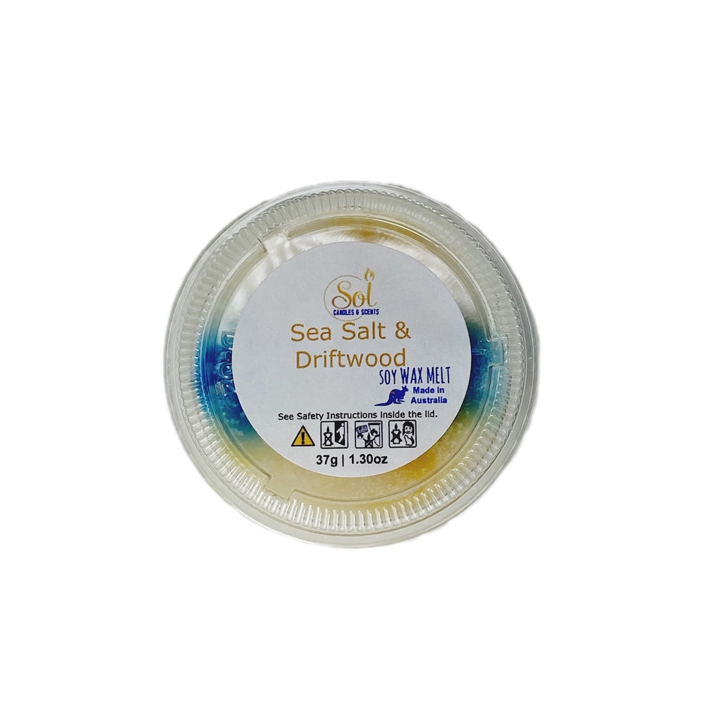 Sea Salt &amp; Driftwood Wax Melt