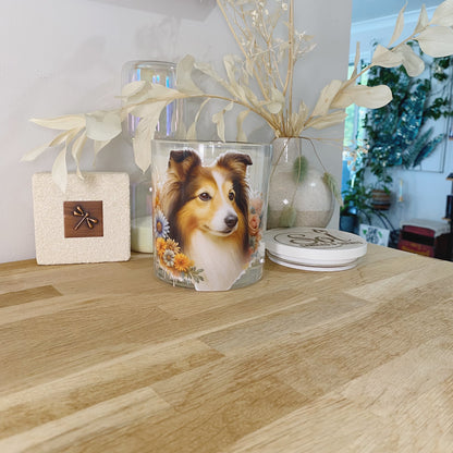 Shetland Sheepdog Candle_Refillable