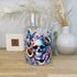 Skull Turquoise Butterfly Sunflower Xlarge Candle