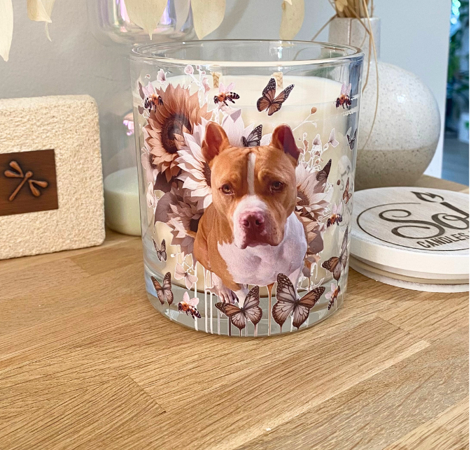 Add Your Own Custom Image Personalised Xlarge Candle