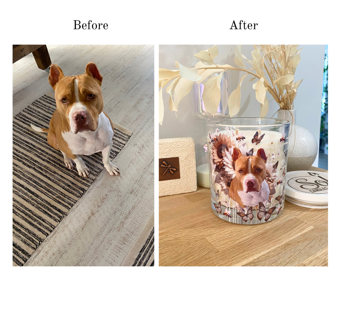 Add Your Own Custom Image Personalised Xlarge Candle