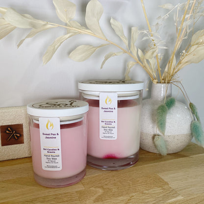 Sweet Pea &amp; Jasmine Candle