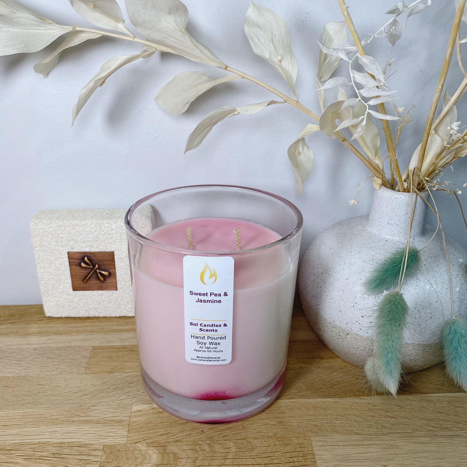 Sweet Pea &amp; Jasmine Candle