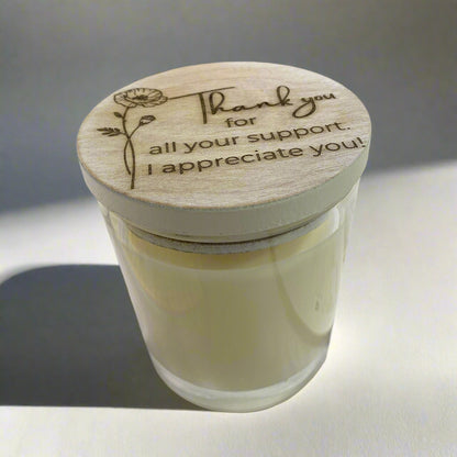 Thank you for all your support Customised Candle_Sol Candles &amp; Scents
