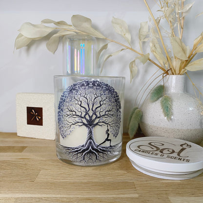 Tree Of Life Warrior Xlarge Candle_Sol Candles &amp; Scents