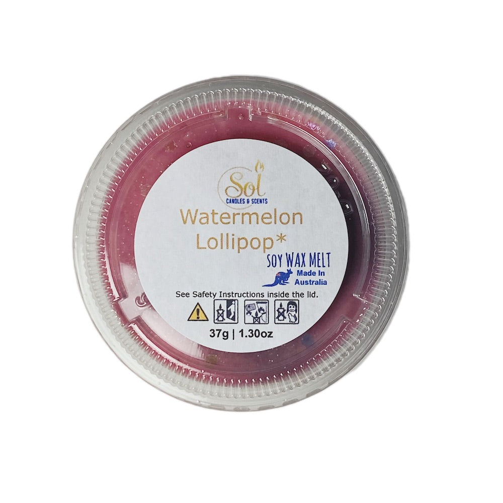 Watermelon Lollipop Wax Melt