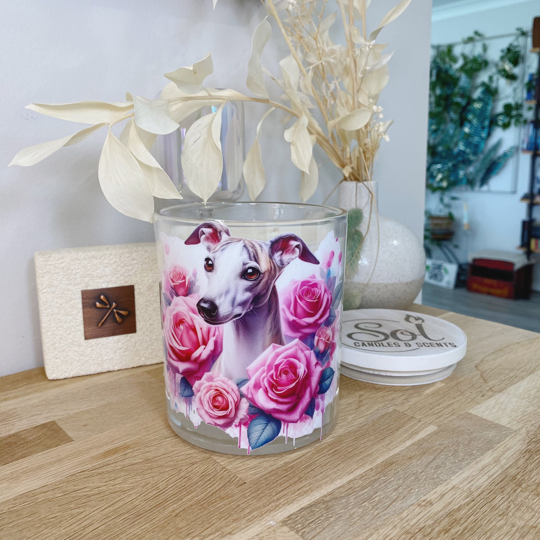 Whippet Roses Xlarge Candle_Sol Candles &amp; Scents