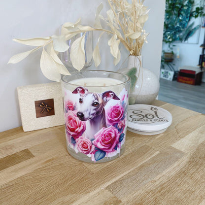 Whippet Roses Xlarge Candle