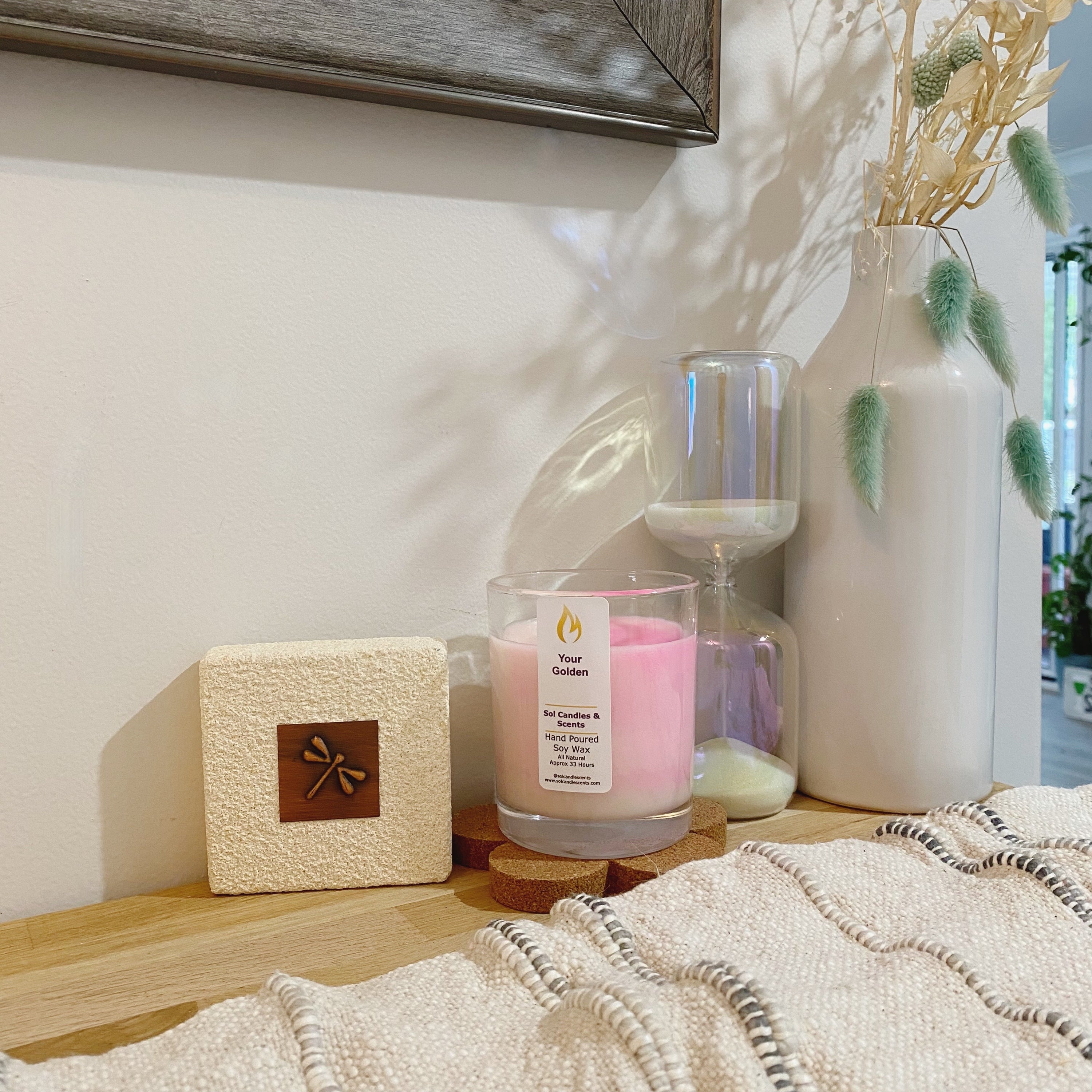Your Golden Candle_Sol Candles &amp; Scents