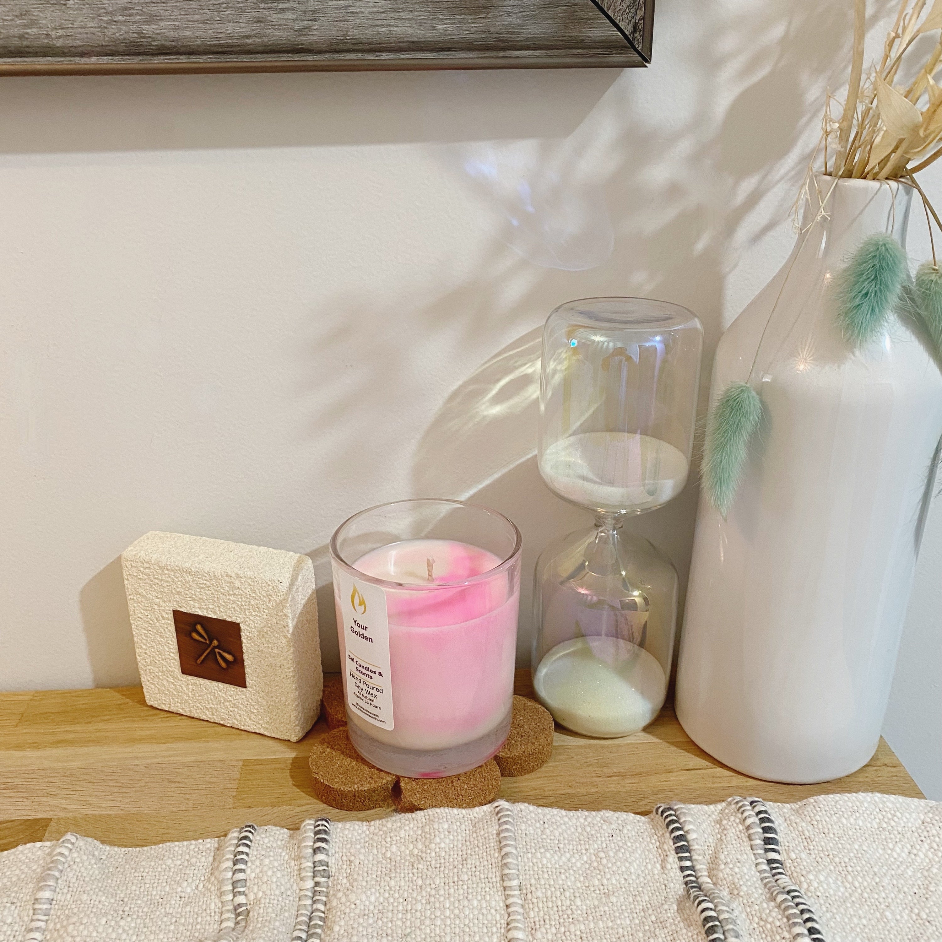 Your Golden Candle_Sol Candles &amp; Scents