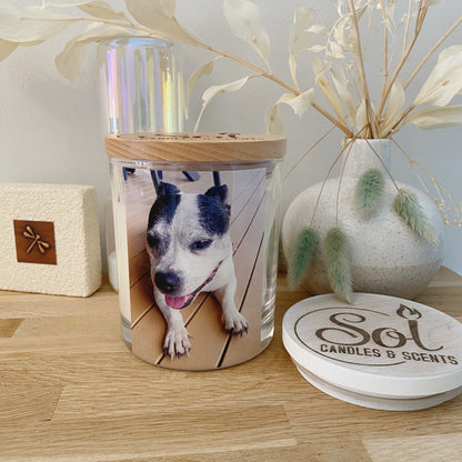 Add Your Own Custom Image Personalised Xlarge Candle