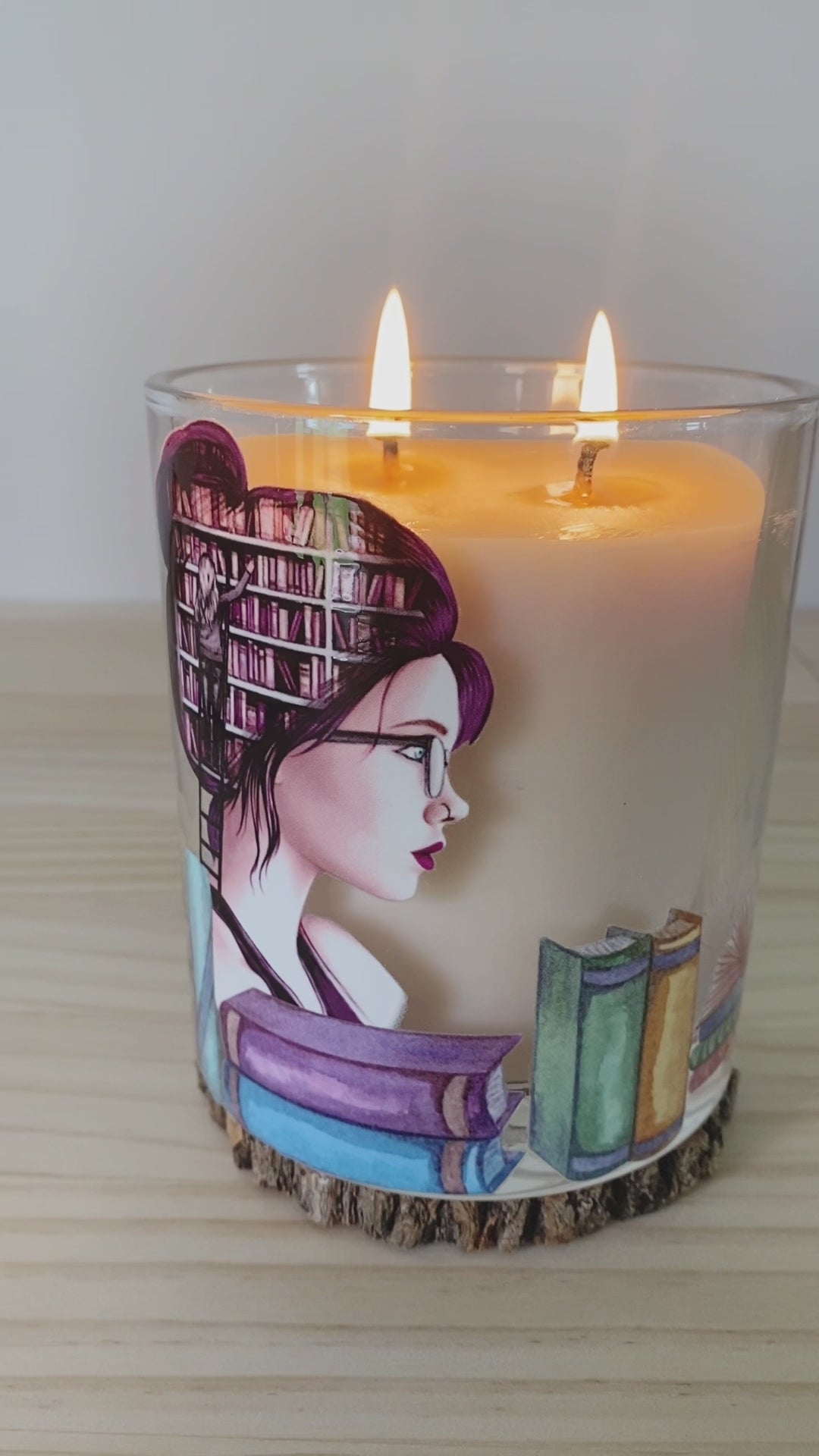 Book Lover Candle_Fantasy Books