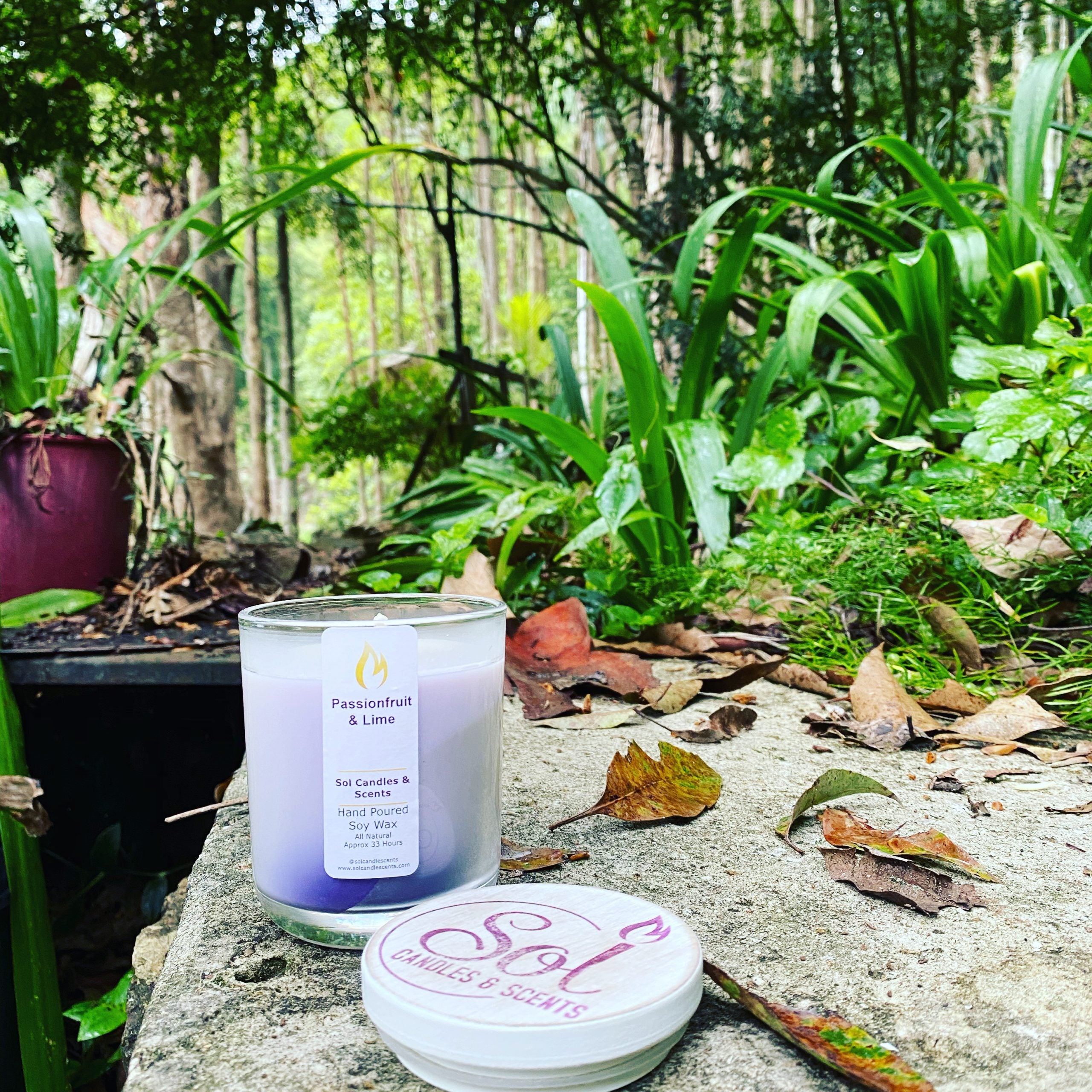 Passionfruit &amp; Lime Candle