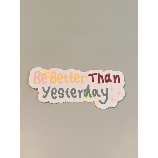 Be Better Than Yesterday Sun Catcher_Sol Candles & Scents