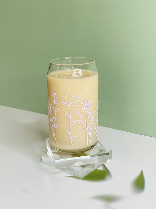 Beer Can Wildflower Candle_Sol Candles & Scents