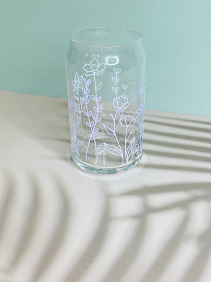 Beer Can Wildflower Glass_Sol Candles &amp; Scents