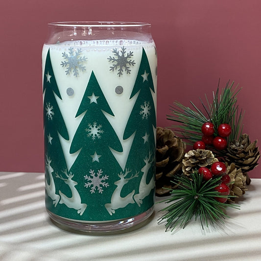 Christmas Tree Glassware_Sol Candles & Scents